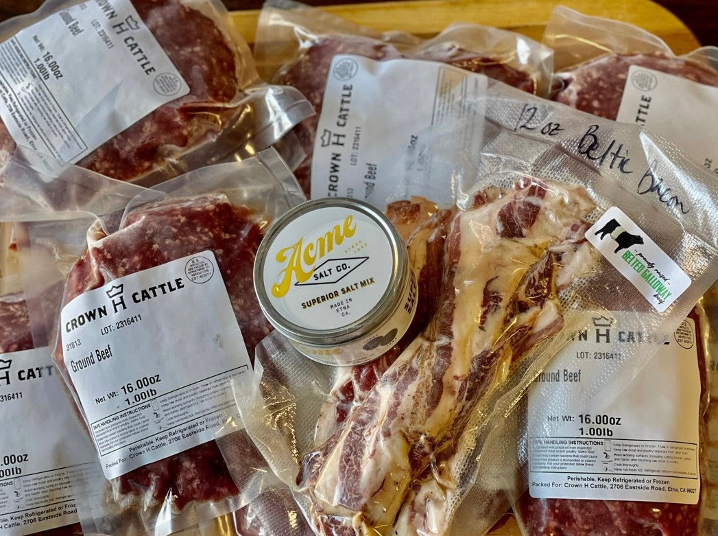 Beef Pack - Beltie Beef Round Up Box
