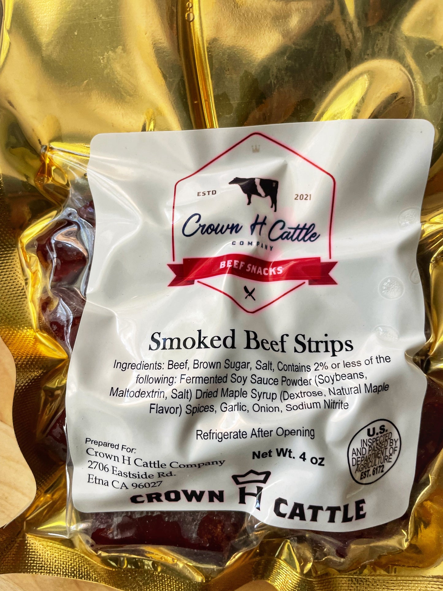 Beltie Smoked Beef Strips