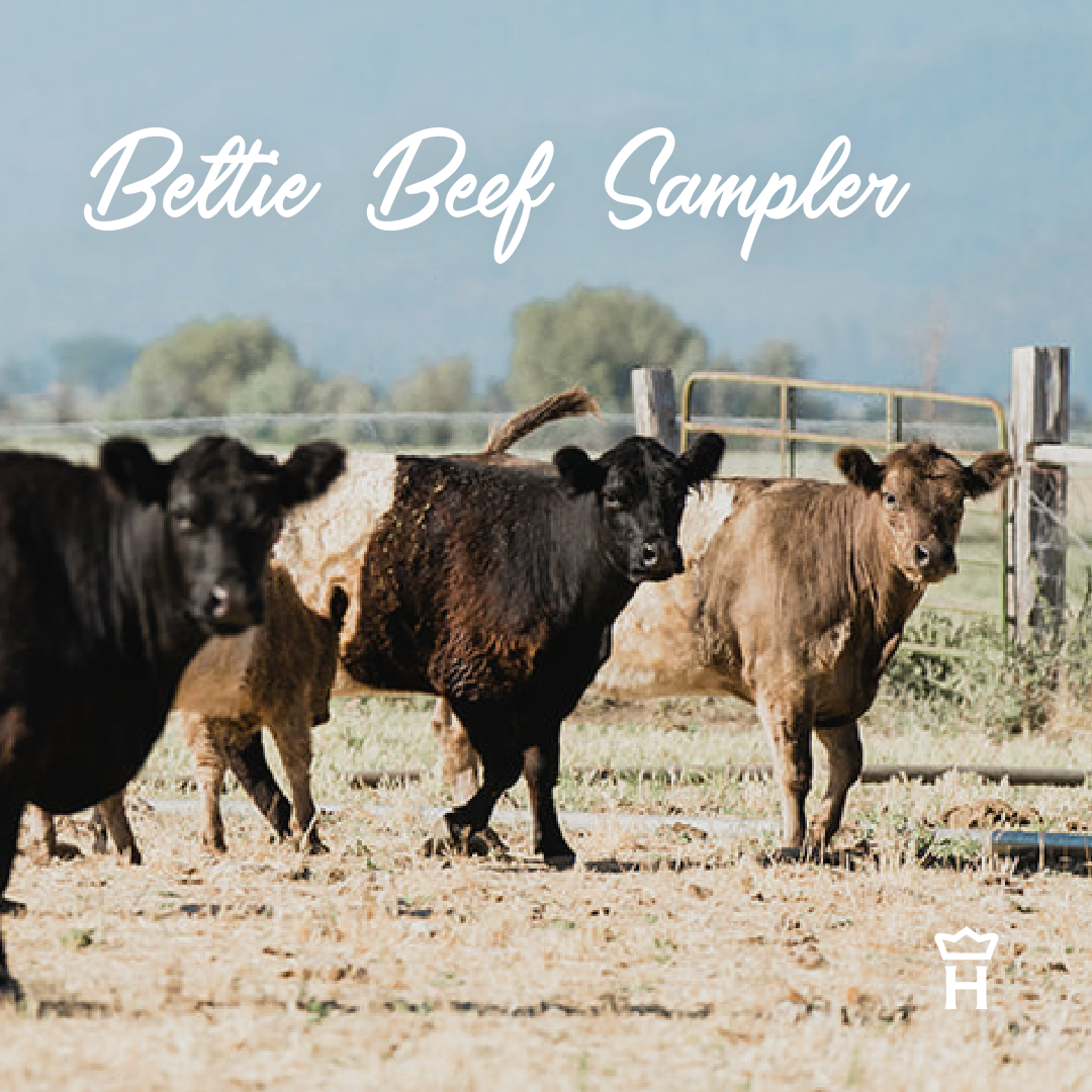 Beltie Beef Sampler, 1/16 Share