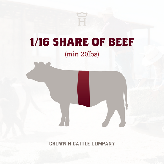 Beltie Beef Sampler, 1/16 Share